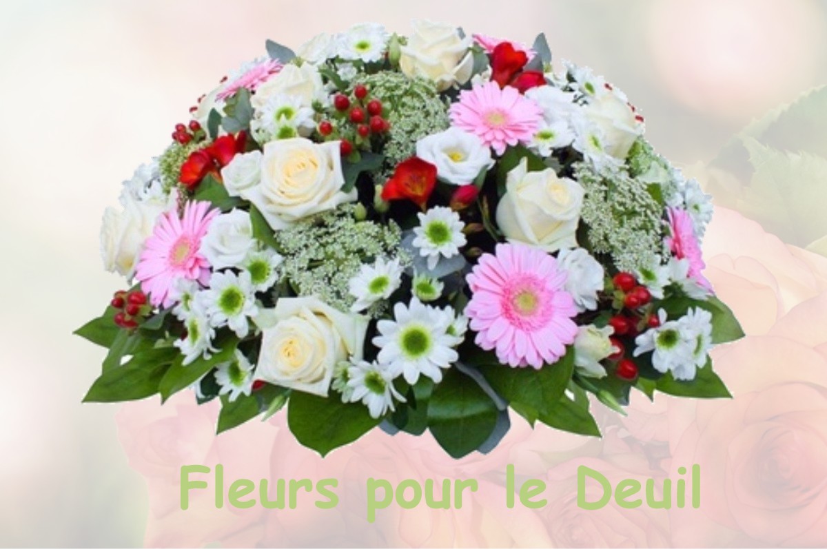 fleurs deuil CLUCY